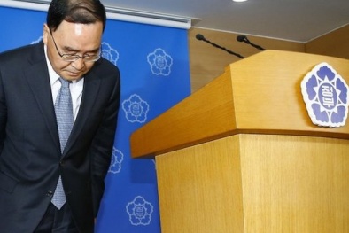 Thủ tướng Hàn Quốc từ chức sau vụ phà Hàn Quốc bị lật